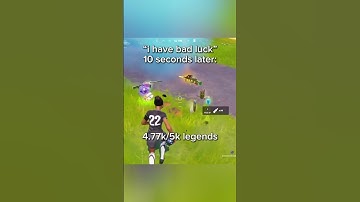 “i have bad luck” #fortnite #gaming #fyp