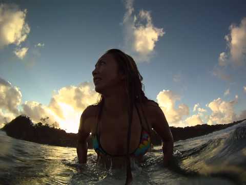 My First Cutback (I think) - The Pass Byron Bay - ...