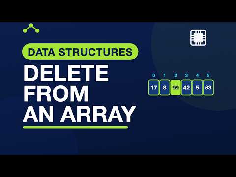 Arrays: Deletion — Data Structures in C | 2.8