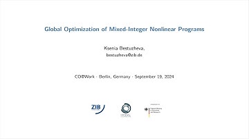 Global Optimization of Mixed Integer Nonlinear Programs