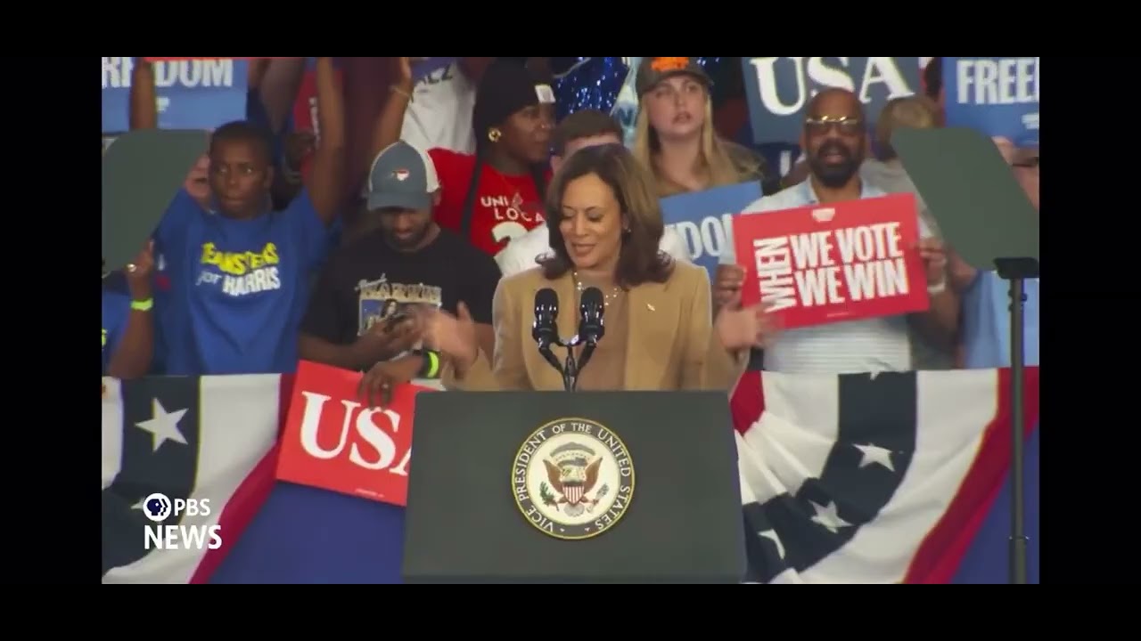 Pro-Palestine activists interrupted Vice President Kamala Harris’s ...