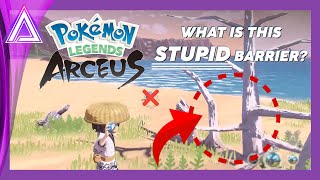 Game Freak, Please... Fix Stupid Barriers Like This. Pokémon Legends Arceus