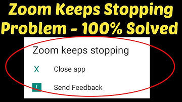 Fix Zoom App Keeps Stopping Android || Fix Zoom Cloud Meeting Not Open Problem Android