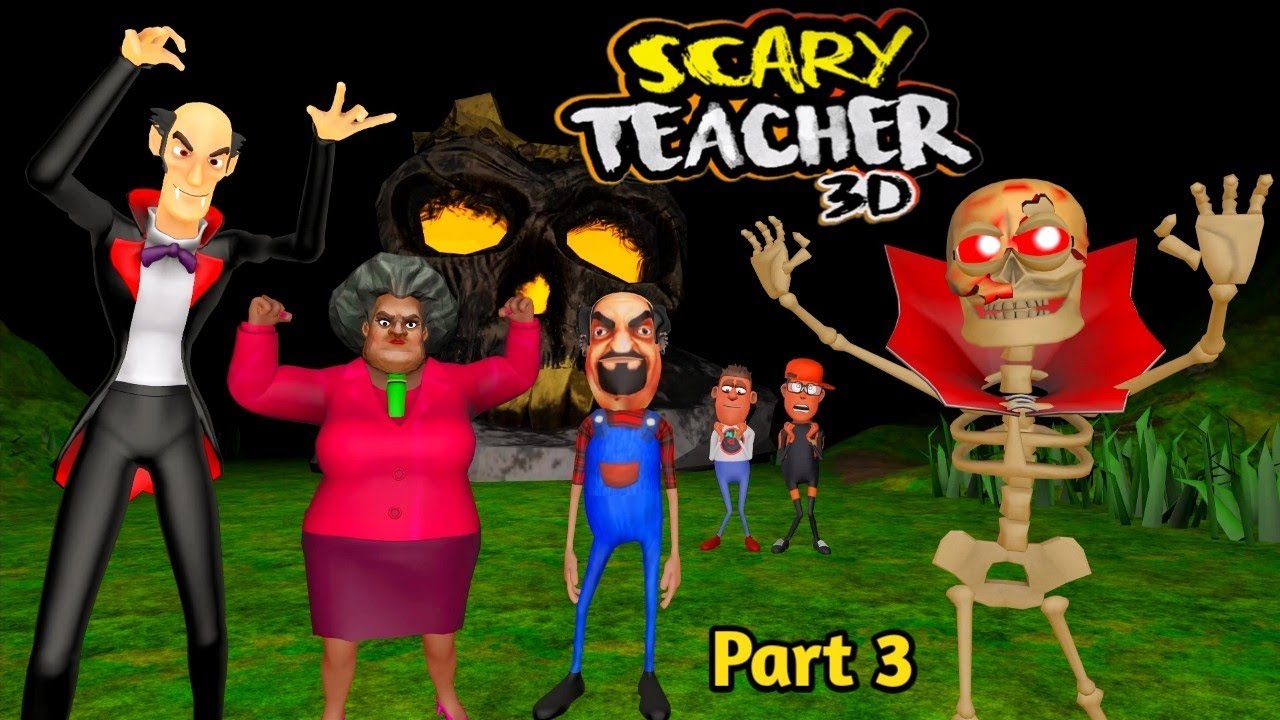 Scary Teacher 3d Prank Gameplay Part 3, Guptaji Or Misraji