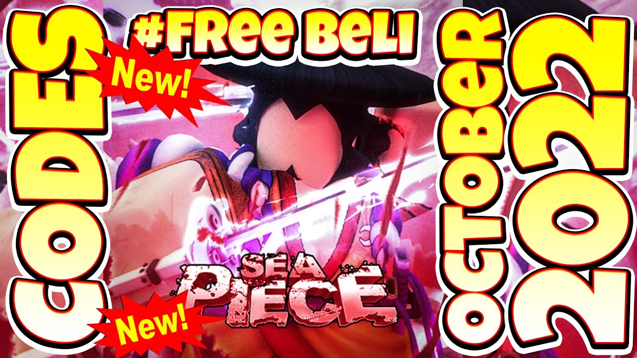 NEW* ALL WORKING WANO HALLOWEEN UPDATE CODES FOR SEA PIECE! ROBLOX SEA  PIECE CODES 