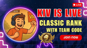 BGMI LIVE STREAM 🔥 1v1 TDM CUSTOM ROOM + CLASSIC RANKED PUSH | PUBG Mobile | KIV is LIVE