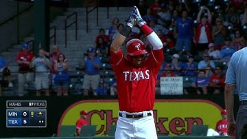 MIN@TEX: Martin blows game open with a two-run double