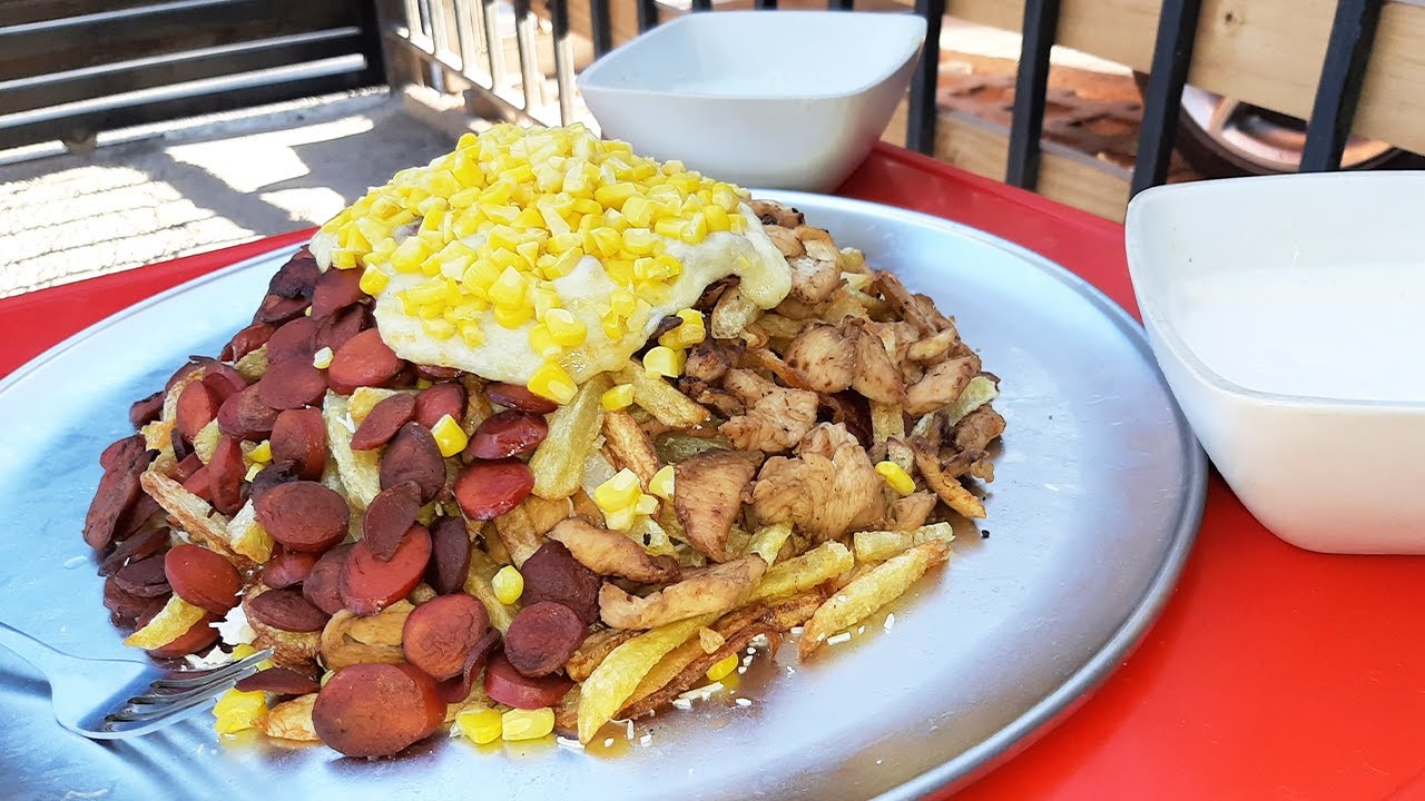 Como preparar SALCHIPAPA COLOMBIANA con Queso fundido | Westercocina