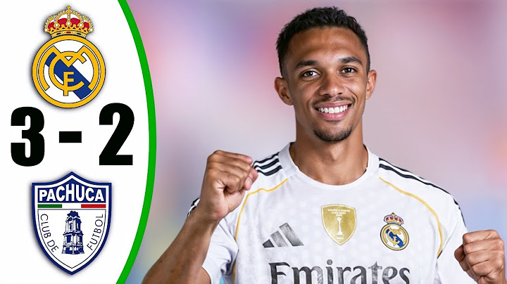 Real Madrid vs Pachuca 3-2 - All Goals & Highlights - Club World Cup 2025