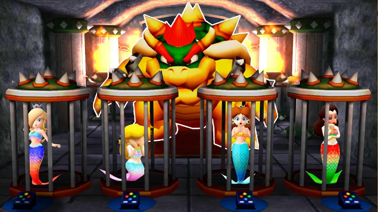 【マリオパーティ100ミニゲームコレクション】マーメイドロザリーナが登場するすべてのミニゲーム(最強CPUエキスパート)