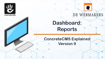 Reports dashboard | ConcreteCMS Explained | Version 9