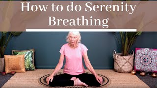 How to do Serenity Breathing | 5 Min Deep Breathing Exercise for Beginners