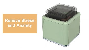 Arduino project relieve stress and Anxiety electronic magic block, amazing invention