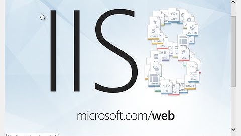 How to enable IIS on window 8 & above ?