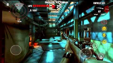 Dead Trigger MiniGun, KSG, Chainsaw, Enfield