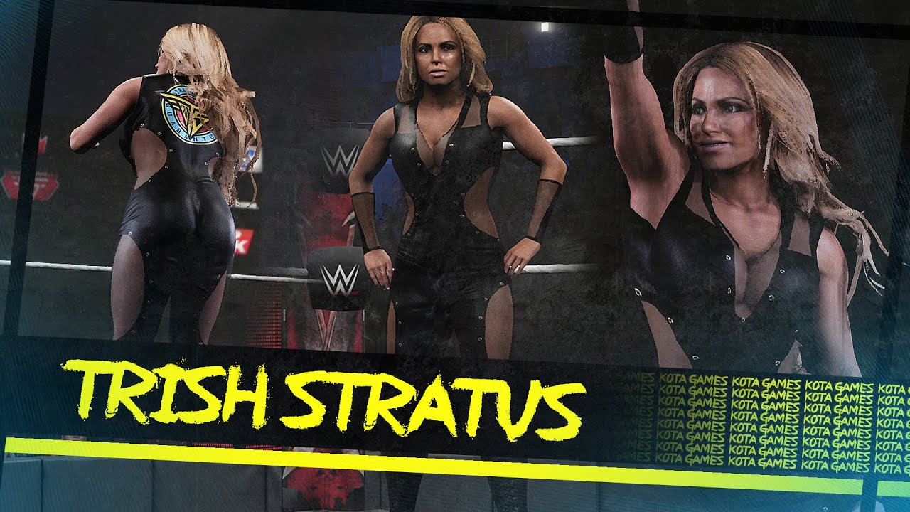 Trish Stratus - Royal Rumble '18 Mod | WWE 2K Game Mods