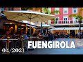 Fuengirola Evening Walk in April 2021, Malaga, Costa del Sol, Spain [4K]