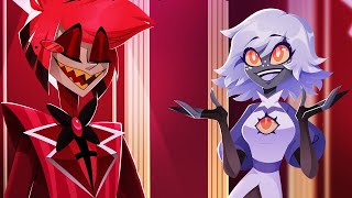 Why are YOU here? • PART 1 😒 HAZBIN HOTEL COMIC DUB [ Alastor \& Emily ]