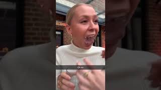 Woman Gets Ice Cube Stuck in Her Mouth - 1368352