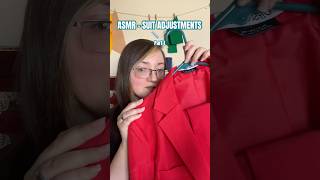 Suit adjustments 📏🪡 Part 1 #asmr  #roleplay #fitting