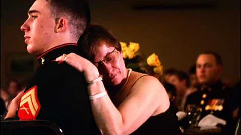 marine's final salute