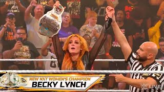 Becky Lynch Teases Pursuit of WWE NXT Women's Championship, a Coveted  Unclaimed Title