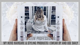 HOW I STYLE MY HAIR & THE PRODUCTS I USE | SYSTEM PROFESSIONAL screenshot 2