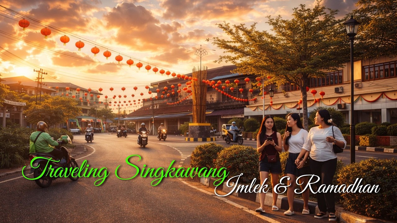 🌎 Riding Through Chinese New Year in Singkawang | As an Online Rider, This Got Wild