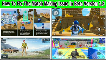 Fix The Match Making Issue In PUBG Beta Version 1.9 || Beta Version Mai Match Making Kaise Fix Kare🤫