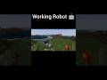 Minecraft secret working Robot trick #minecraft#trick#robot#short#youtube