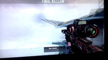 Black Ops 2 : Trickshot on Carrier