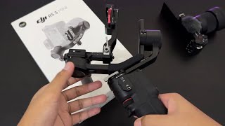 Unboxing DJI RS 3 Mini