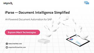 iParse — AI-Powered Document Intelligence for SAP | Automate Data Extraction