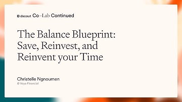 The Balance Blueprint: Save, Reinvest, and Reinvent Your Time | Christelle Ngnoumen | Co-Lab 2025
