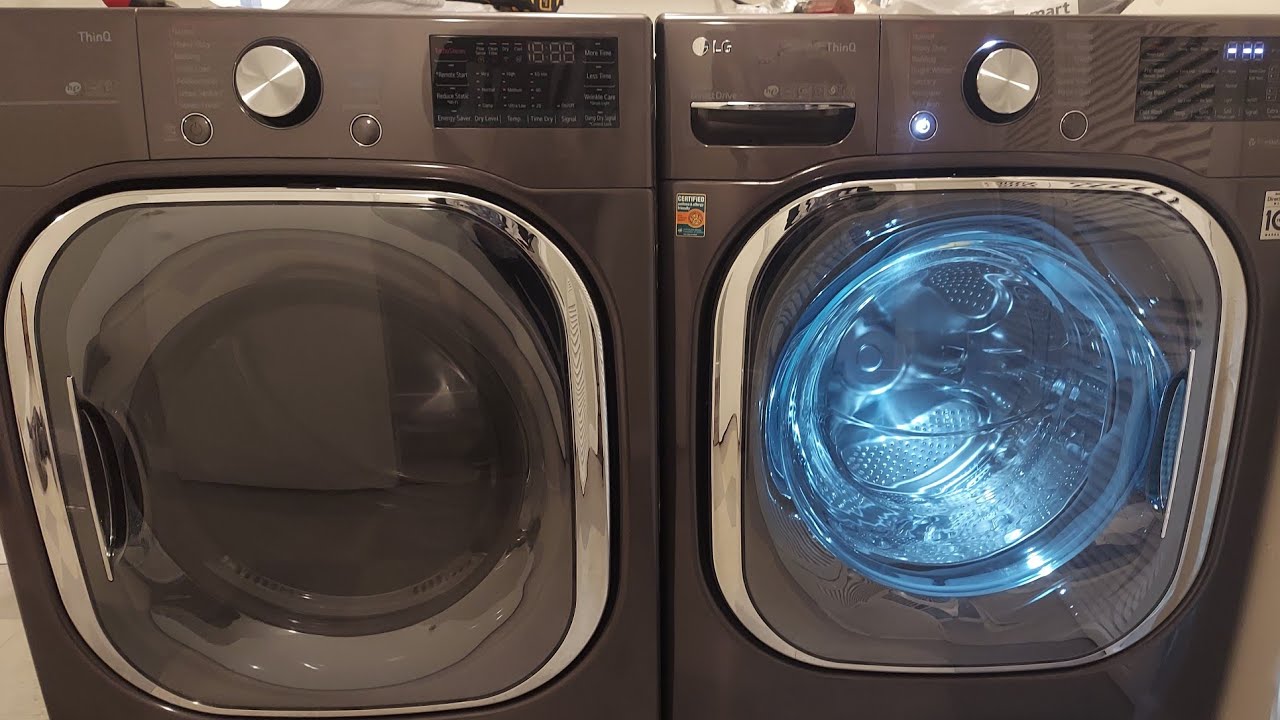Sneak peak/trailer of the LG WM4500HBA washer & dryer set! YouTube
