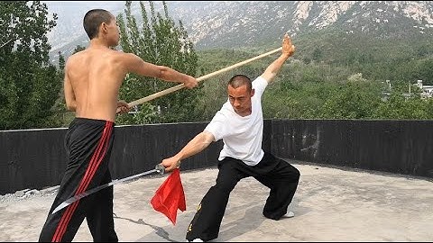 Shaolin Kung-fu - Basic Broadsword Exercices - 初级刀术练习
