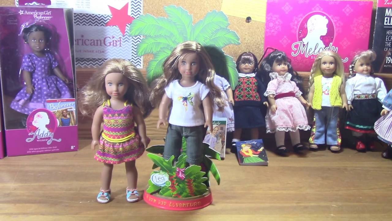 All My American Girl Mini Dolls