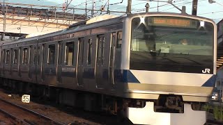 【ジョイント音付き】常磐線E531系K403編成（1240M 品川行き）水戸駅手前通過。