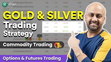 Best Gold & Silver Trading Strategies | Commodity Trading For Beginners 2024 | Options Trading |Dhan