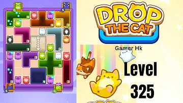 Drop The Cat Level 325 hard level Walkthrough Solution 
