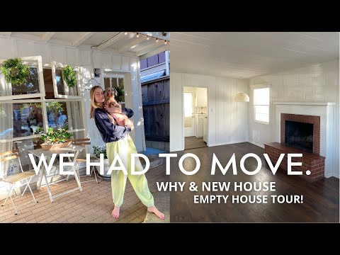 WE HAD TO MOVE. Why & New House: Empty House Tour! + Sam's Birthday