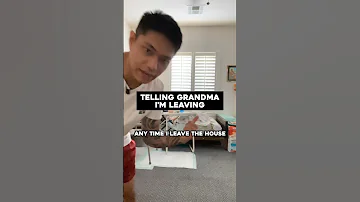 leaving my grandma 👵🏼