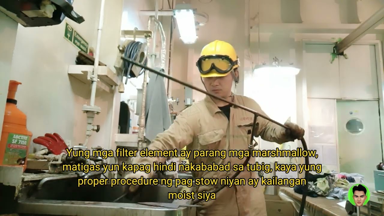 Cleaning and Maintenance Cascade Tank Filter | DongTV25 | Dongtv25onboard | dongtv25seafarer