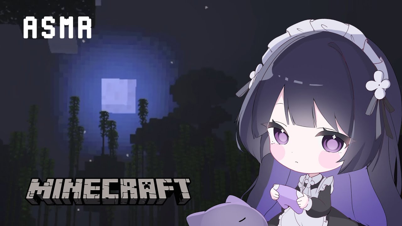 【ASMR】囁き声ゲーム実況 #1 【作業用/睡眠用】「ピースフル」【Minecraft/マイクラ/Whispering Gameplay】