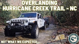 Does North Carolina have good overlanding trails? Overlanding Hurricane Creek Trail