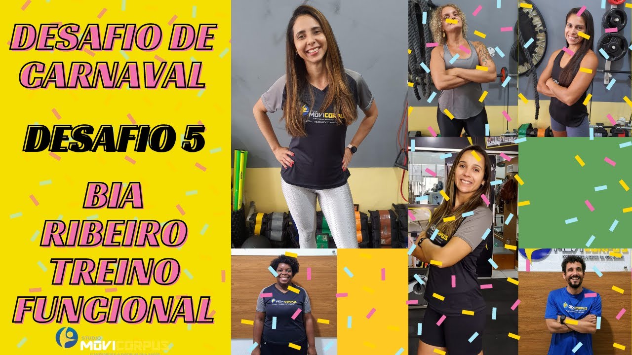Emagrecendo no carnaval - Desafio 5 com Bia Ribeiro em nossos treinos ...