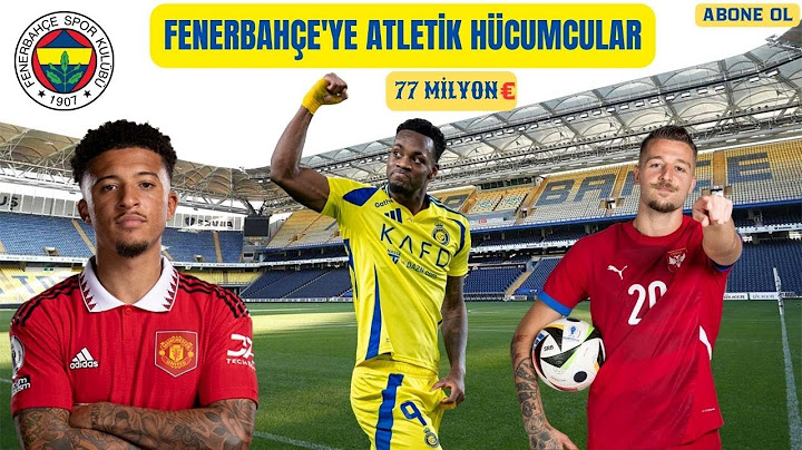 FENERBAHÇE'YE SÜRATLİ HÜCUMCULAR:SANCHO,JOHN DURAN,SAVİÇ!