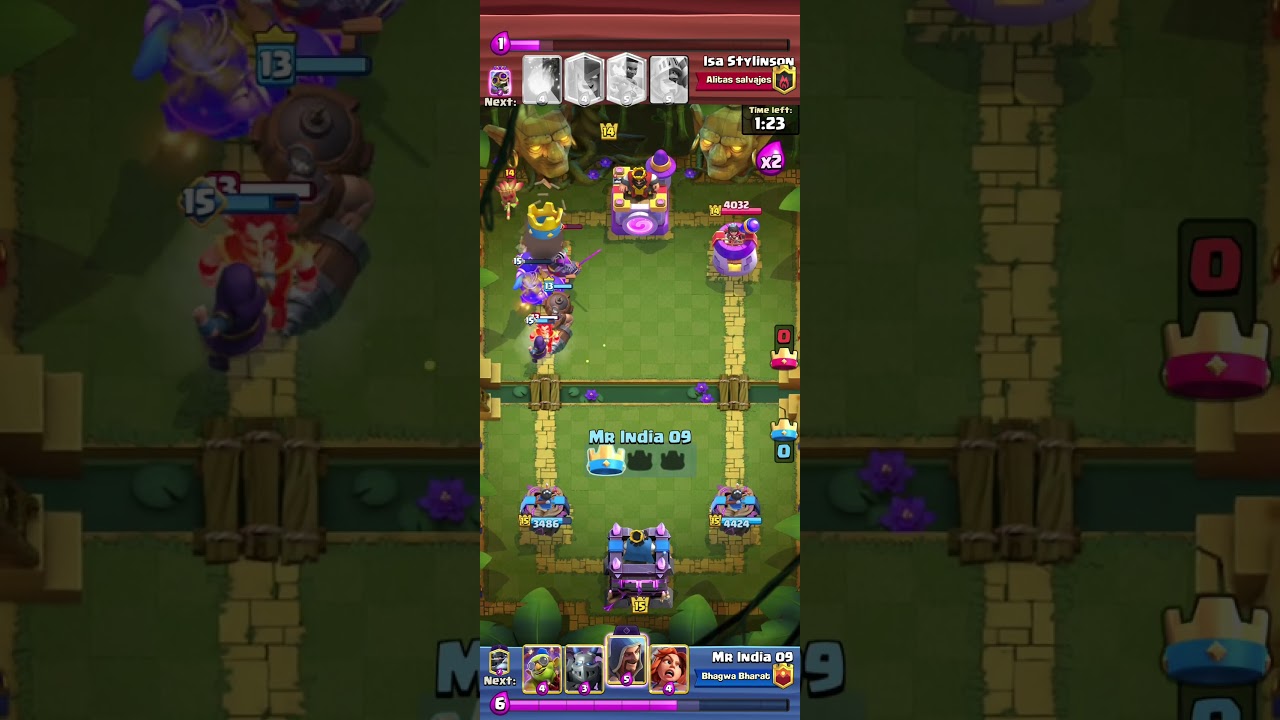 WATCH TILL THE END 🔥 One Mistake = Game Over 😬 | Clash Royale Shorts