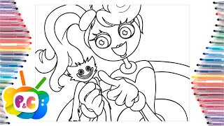 Mommy long legs coloring page/Poppy playtime chapter 2 coloring pages/If found - Dead of Night [NCS]