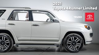 Truro Toyota Presents 2021 Toyota 4Runner Limited Virtual Tour